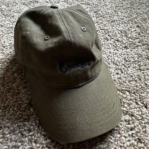 Cookies brand army green baseball hat one size